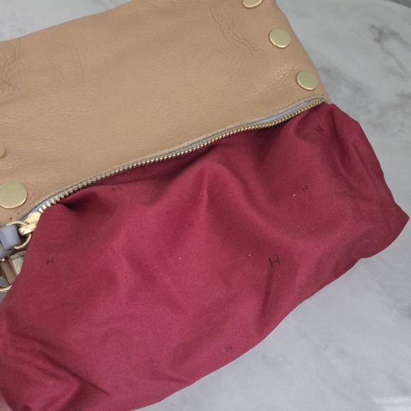 Hammitt Tan Dillon Small Crossbody Bag with Gold Details - Picture 6 of 6